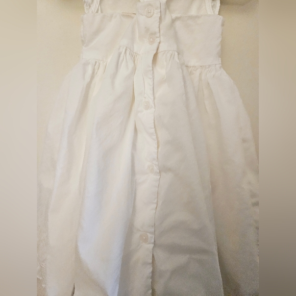 Osh Kosh B'gosh Toddler Girls White Eyelet Dress - Picture 6 of 11